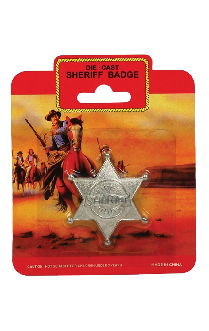 Bristol Novelty Sheriff Badge Accessory Western 1 Bristol Novelty Sheriff Badge Accessory Western