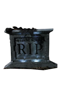 Generic Halloween RIP Tombstone With Lights