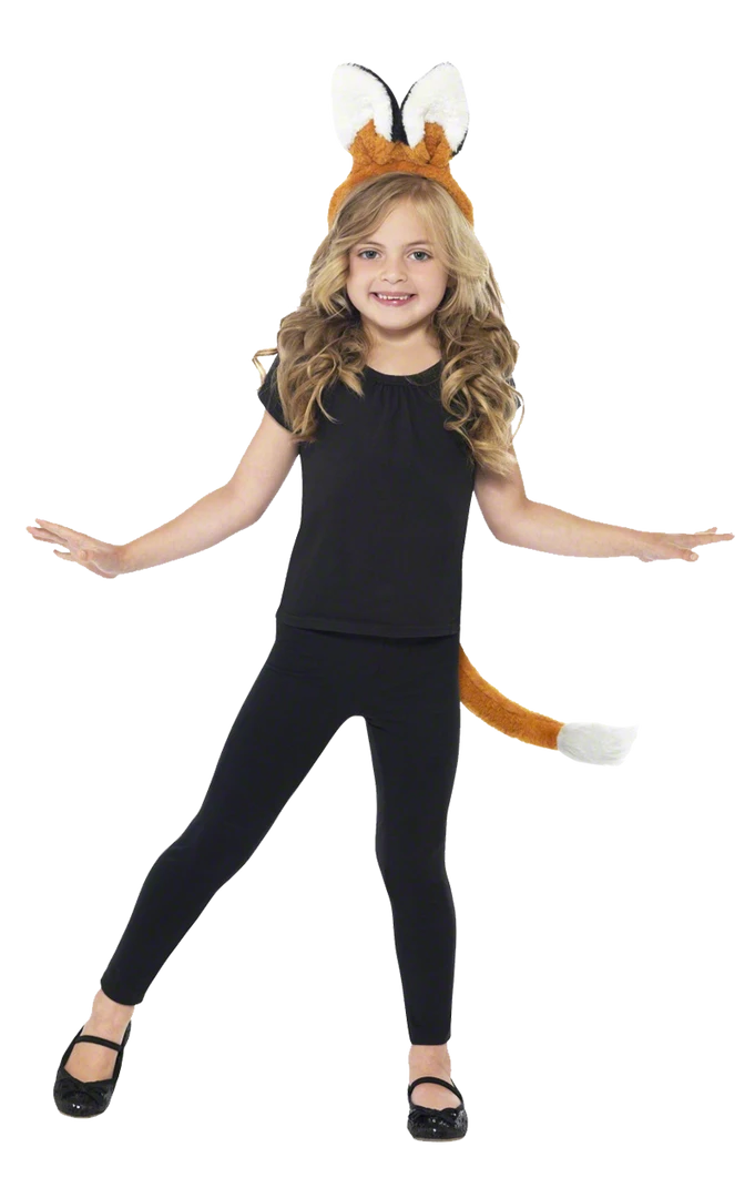 Smiffys Kids Fox Accessory Kit Animals 1 Smiffys Kids Fox Accessory Kit Animals