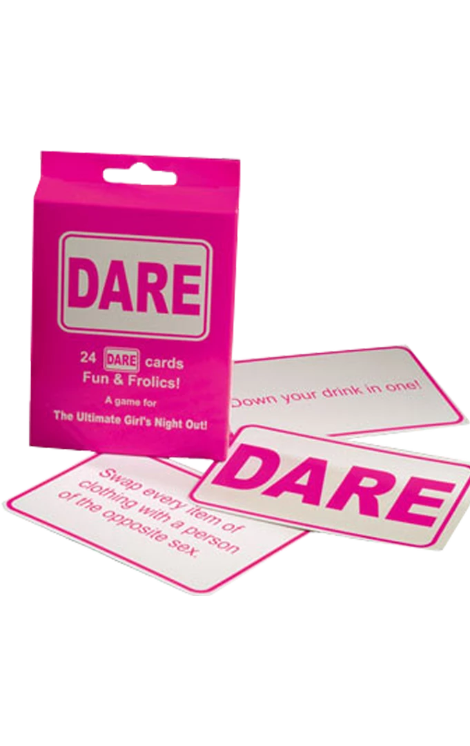 Generic Hen Night Dare Cards In Pink Accessory 1 Generic Hen Night Dare Cards In Pink Accessory