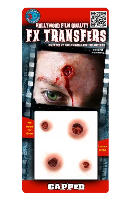 Tinsley Transfers Capped 3D FX Transfers