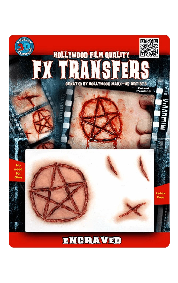 Tinsley Transfers Halloween Engraved 3D FX Transfers 1 Tinsley Transfers Halloween Engraved 3D FX Transfers