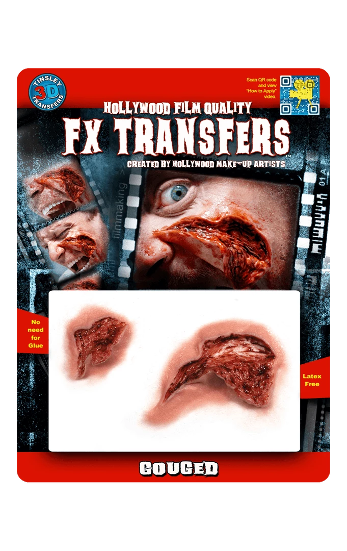 Tinsley Transfers Halloween Gouged 3D FX Transfers 1 Tinsley Transfers Halloween Gouged 3D FX Transfers