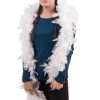 Bristol Novelty Long White Feather Boa