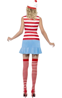 Smiffys Where's Wally Wendy Costume Book Characters