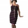 Rubies Costumes Under £20 Purple & Black Flapper Costume