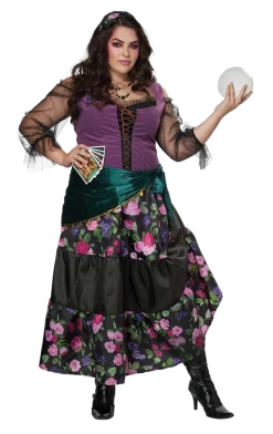 California Costumes Circus Fortune Teller Plus Size Costume