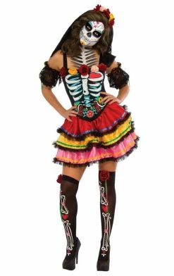 Rubies Senorita Muerta Costume Mexican