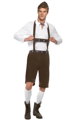 Smiffys Around The World Mens Bavarian Guy Costume