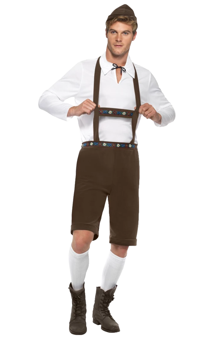 Smiffys Around The World Mens Bavarian Guy Costume 1 Smiffys Around The World Mens Bavarian Guy Costume