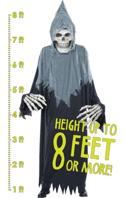 California Costumes Towering Reaper Costume Halloween