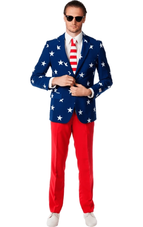 OppoSuits Stars & Stripes OppoSuit Costume 1 OppoSuits Stars & Stripes OppoSuit Costume