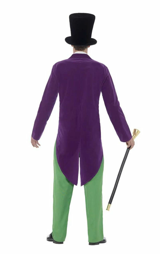 Smiffys Mens Willy Wonka Costume 3 Smiffys Mens Willy Wonka Costume