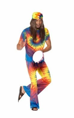 Smiffys 60s Tie Die Costume All Decades /Era Costumes