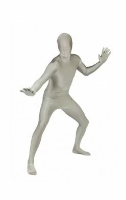 Body Republic Silver Morphsuit Costume Morphsuits