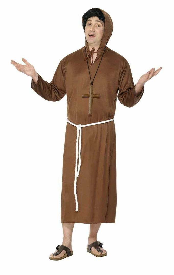 Smiffys Costumes Under £20 Mens Monk Costume 2 Smiffys Costumes Under £20 Mens Monk Costume