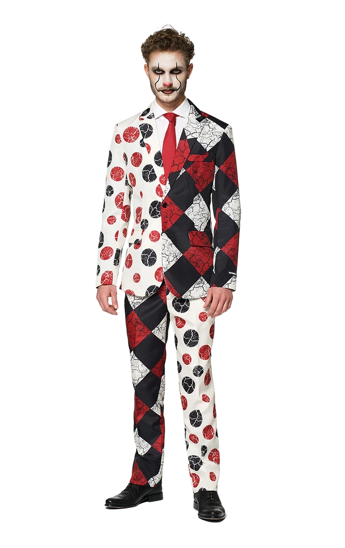 Circus Vintage Clown Halloween Suitmeister 1 Circus Vintage Clown Halloween Suitmeister