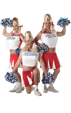 California Costumes Varsity Cheerleader Costume American / USA