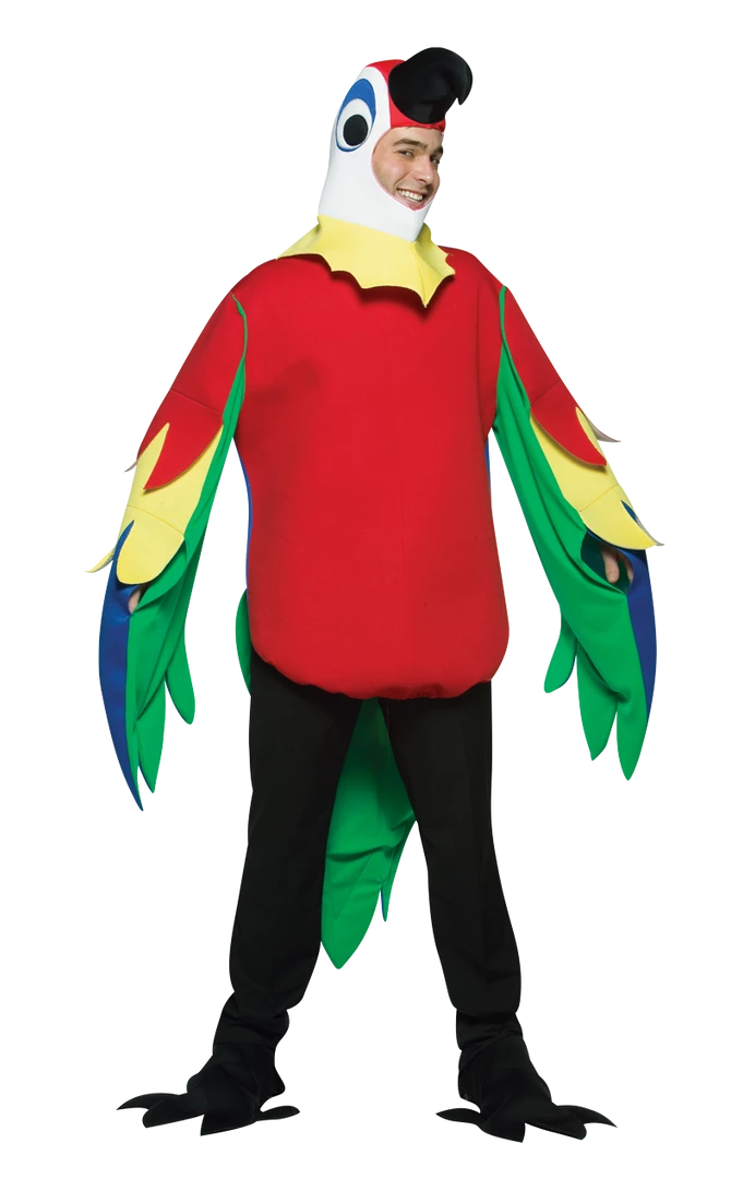Rasta Imposta Adult Parrot Costume Animals 1 Rasta Imposta Adult Parrot Costume Animals