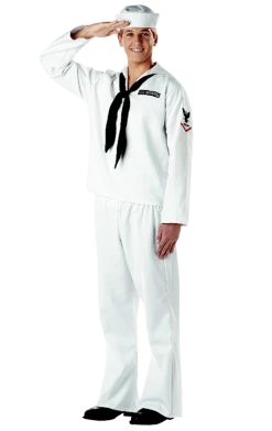 Generic Mens Classic Sailor Costume American / USA