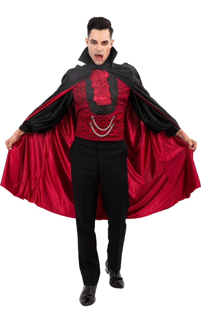 California Costumes Count Bloodthirst Vamp Costume 2 California Costumes Count Bloodthirst Vamp Costume