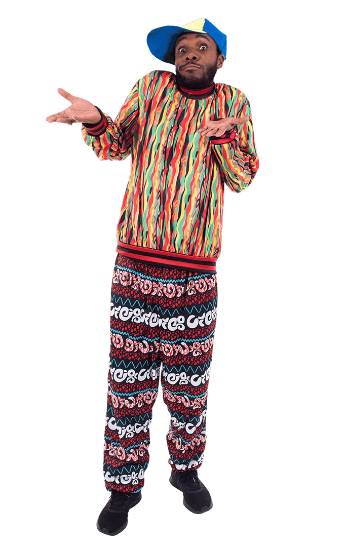 Orion Costumes Movies Mens 90s Freshest Prince Costume 1 Orion Costumes Movies Mens 90s Freshest Prince Costume