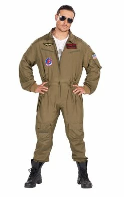 Orion Costumes Military Adult Fighter Pilot Aviator Costume