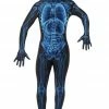 Smiffys Halloween Adult X-Ray Skeleton Bodysuit Costume