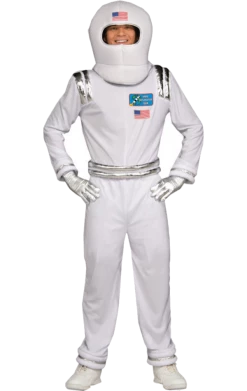 Forum Novelties Mens White Astronaut Costume American / USA
