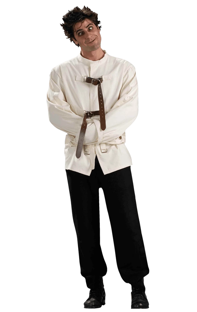 Morris Costumes Asylum Straitjacket Costume Halloween 1 Morris Costumes Asylum Straitjacket Costume Halloween