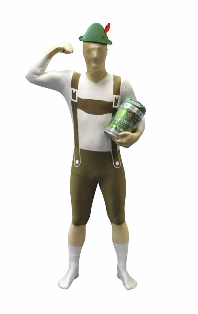 Body Republic Morphsuit Lederhosen Costume 1 Body Republic Morphsuit Lederhosen Costume