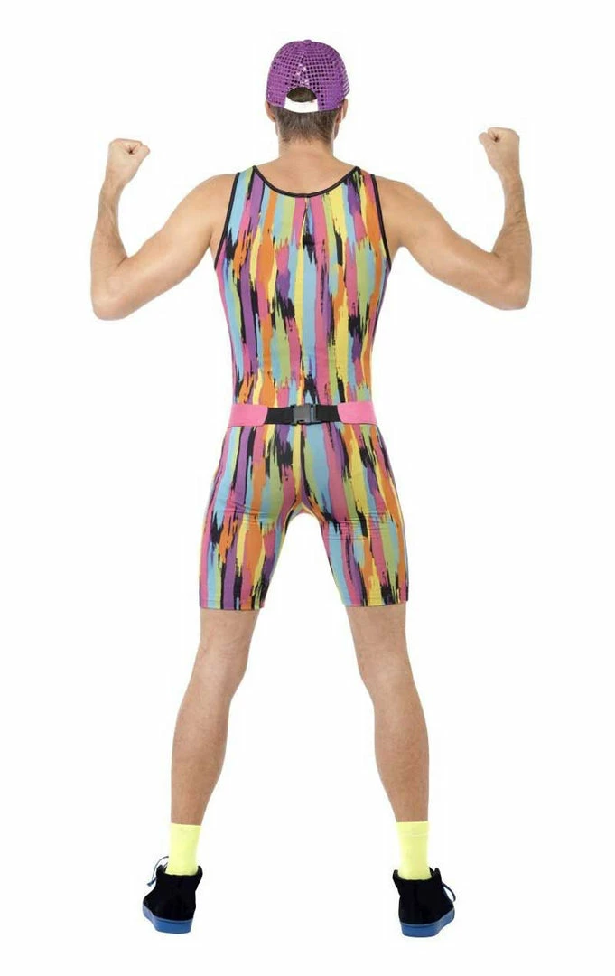 Smiffys Mens Mr Energizer Workout Costume 3 Smiffys Mens Mr Energizer Workout Costume