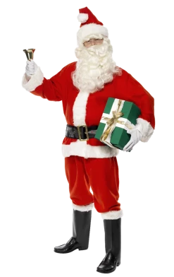 Smiffys Deluxe Santa Costume Christmas