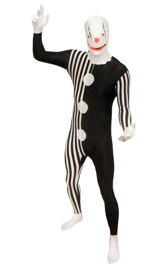 Body Republic Killer Clown Morphsuit Costume 1 Body Republic Killer Clown Morphsuit Costume