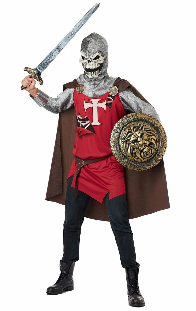 California Costumes Book Characters Adult Skull Knight Costume 1 California Costumes Book Characters Adult Skull Knight Costume