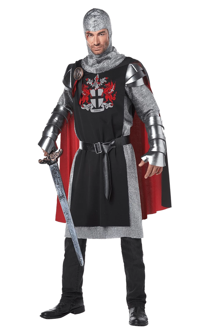 California Costumes Mens Medieval Knight Costume 1 California Costumes Mens Medieval Knight Costume