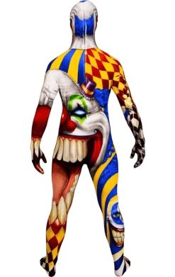 Body Republic Monster Clown Morphsuit Costume Circus