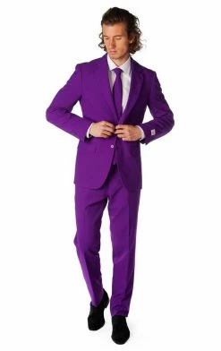 OppoSuits Adult Purple Prince Opposuit Costume