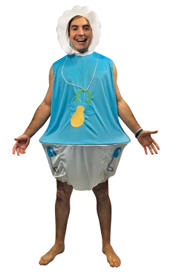 Rasta Imposta Adult Baby Hoopster Costume