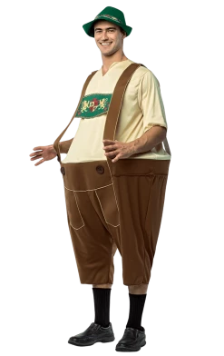 Rasta Imposta Mens Lederhosen Hoopster Costume Around The World