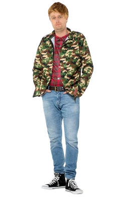 Smiffys Adult Only Fools And Horses Rodney Trotter Costume