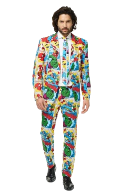 OppoSuits Mens Marvel Comics Opposuit