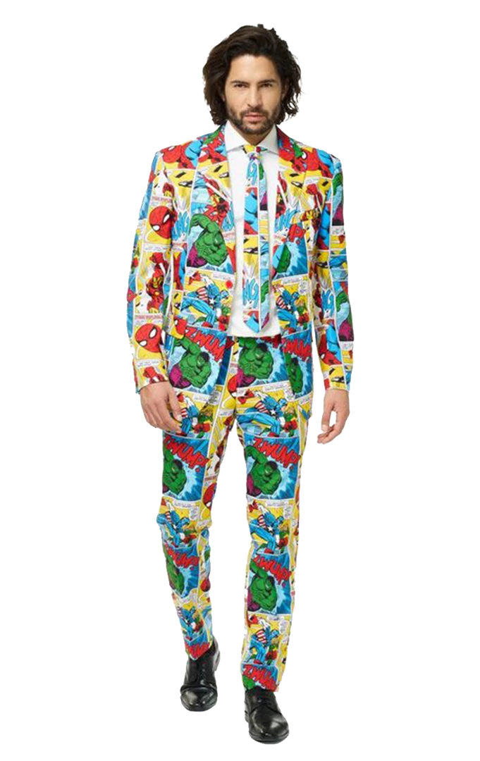 OppoSuits Mens Marvel Comics Opposuit 1 OppoSuits Mens Marvel Comics Opposuit