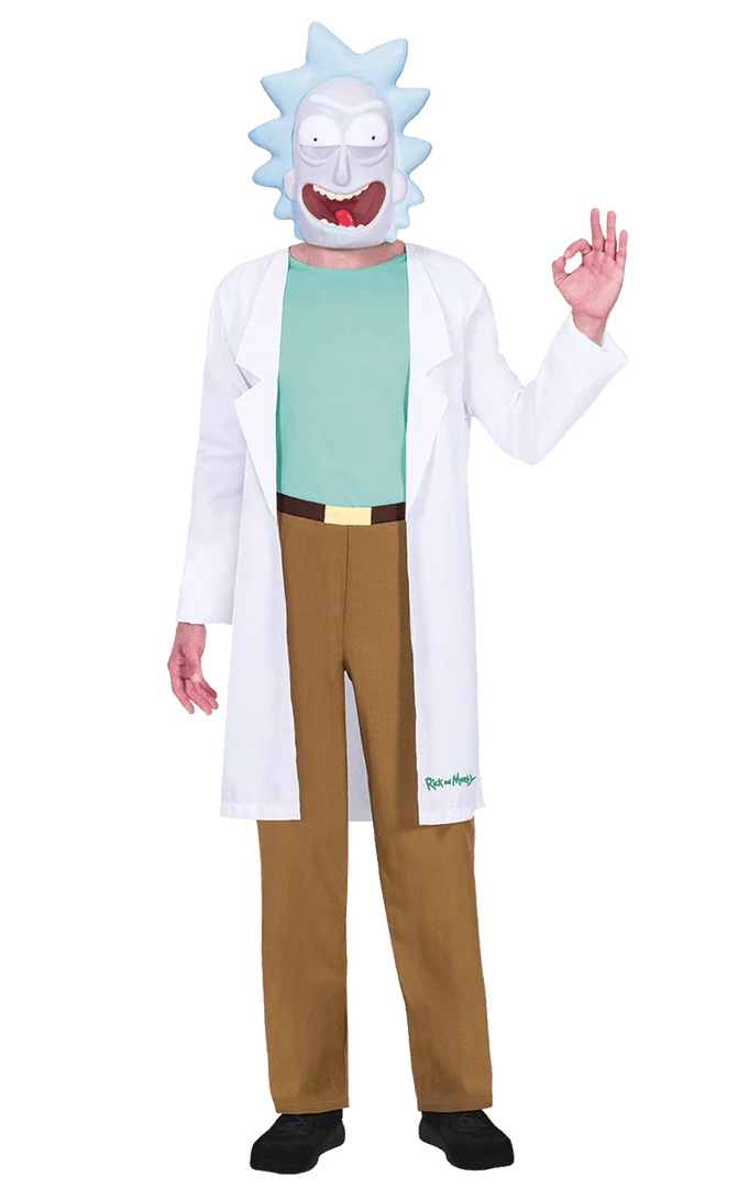 Amscan Rick Sanchez Costume Cartoons 1 Amscan Rick Sanchez Costume Cartoons