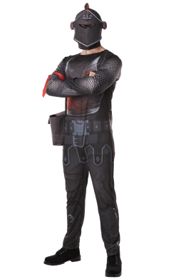Rubies Adult Fortnite Deluxe Black Knight Costume Cosplay & Comic Con
