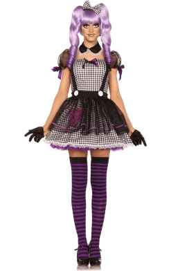 Leg Avenue Dead Eye Creepy Dolly Costume Dolls