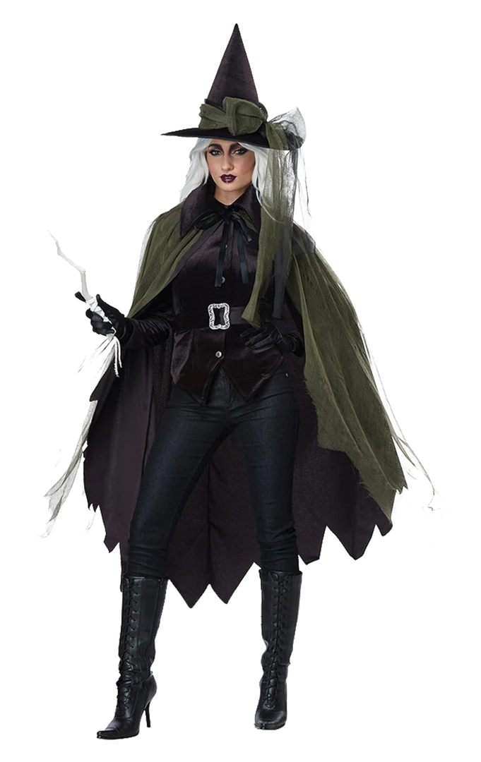 California Costumes Halloween Glamour Witch Costume 1 California Costumes Halloween Glamour Witch Costume