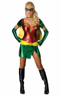 Rubies Book Characters Ladies Superhero Robin Costume
