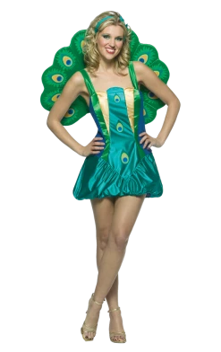 Rasta Imposta Animals Peacock Light Weight Costume