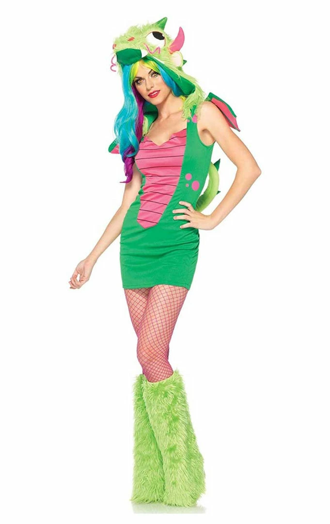 Leg Avenue Animals Womens Magic Dragon Set Costume 1 Leg Avenue Animals Womens Magic Dragon Set Costume